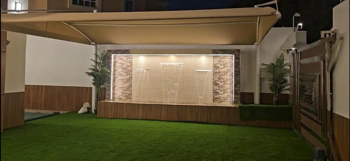 Anushthan Villa A Private Serviced Villa For Events And Staycation With Luxury Views Of Garden And Fountain Pool In Uae Ajman